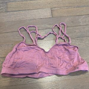 Joes Purple Strappy Sports Bra